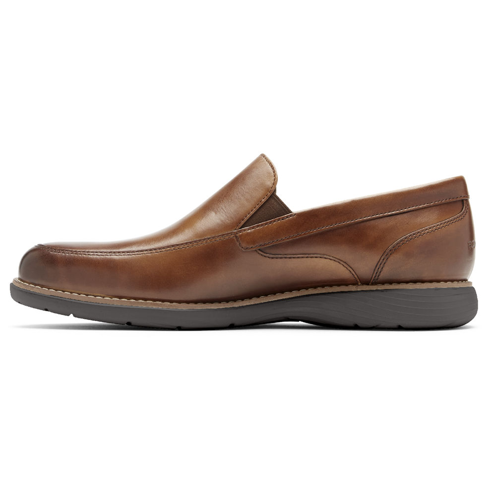 Mocassins Rockport Homem Marrom - Garett Venetian - 64395ORKC